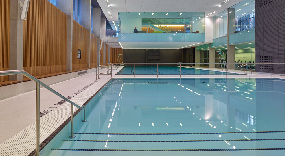 Indoor leisure pool/teaching pool at Branksome Hall